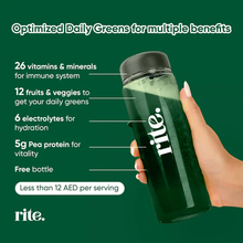 Load image into Gallery viewer, Rite Daily Greens Powder Drink