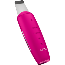 Load image into Gallery viewer, Geske MicroCurrent Skin Scrubber Black Head Remover 9in1 Magenta