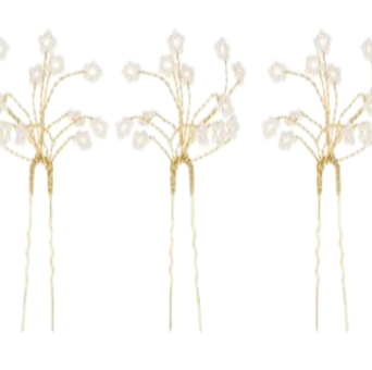 GRACIE PIN SET GOLD