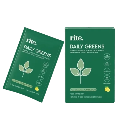 Rite Daily Greens Powder Drink